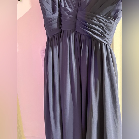 Azazie Molly Dress in Stormy - Picture 14 of 15